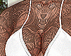 M* WHITE DRESS + TATTOO