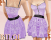*BQ* purple floral dress