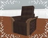 Brown  recliner