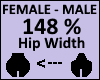 Hip Scaler 148%