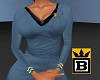 TOS Blue Cdr Tunic