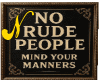 No Rude People