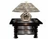 COUNTRY TABLE W/LAMP