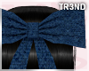 ᵀ Dark Denim Bow