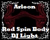 Red Spin Body DJ Light