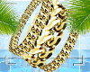 3 Cubans Gold Brac (L)