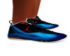 Black n Blue Jordans