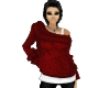 *Cali* Baggy Sweater Red