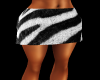 Zebra Short Skirt