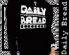 Black Daily Bread Hoodie