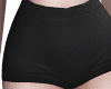 A| Black shorts