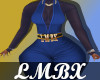 K| LMBX Blue Bodysuit
