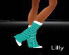 [LWR]Teal/White Shoes