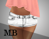 [MB] Mini Shorts White