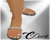 CD Silver Sandals Spring