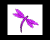 purple left dragonfly