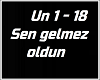 ✈  Sen gelmez oldun