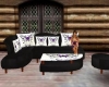 Black butterfly Couches