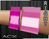 (ACX)R&L Pink Bracelets