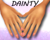 Dainty Hands Pink Nails