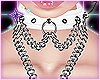 Chained Collar White