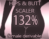 Hips & Butt Scaler 132%