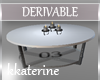 [kk] DERV. Oval Table