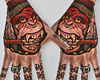 Monster Tattoo Hands