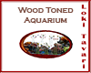 Wood Toned Aquarium