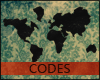 C | Black World Map