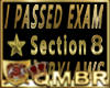 QMBR I Passed Section 8