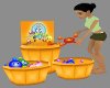 ! BABY TUNES TOY PAILS
