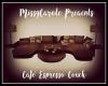 (MC) Cafe Espresso Couch