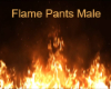 Flame Pants Male