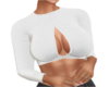 open white shirt top swe