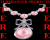 TERE PINK BOW NECKLACE