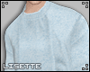 cotton blue sweater