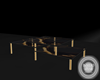 M3 Noir Glass Table