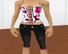 Corset Jeans Hot pink