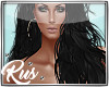 Rus:black elin hair