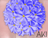 Aki Flower Bag Purple
