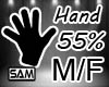 Hand Scale 55% M/F