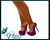 Burgundy Lea Pumps