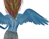 Blue Animated Wings Fem