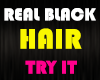 REAL BLACK HAIR