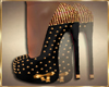 Daly black heels