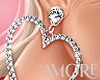 Amo  Love Heart Earring