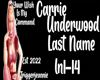 CU-Last Name