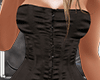 [CY] Black satin dress