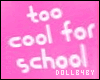 Too Cool For School Top